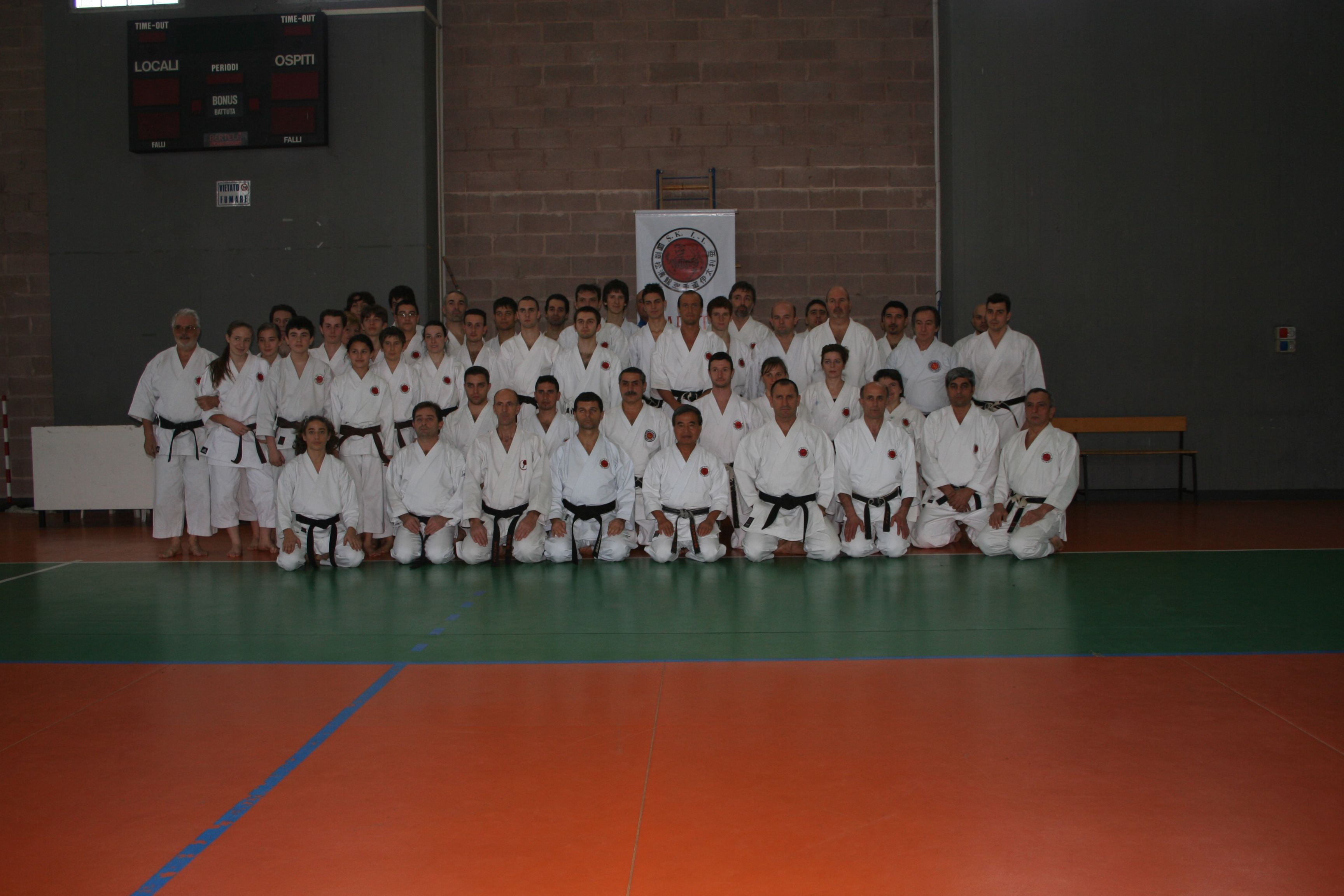 Shihan Miura durante la lezione